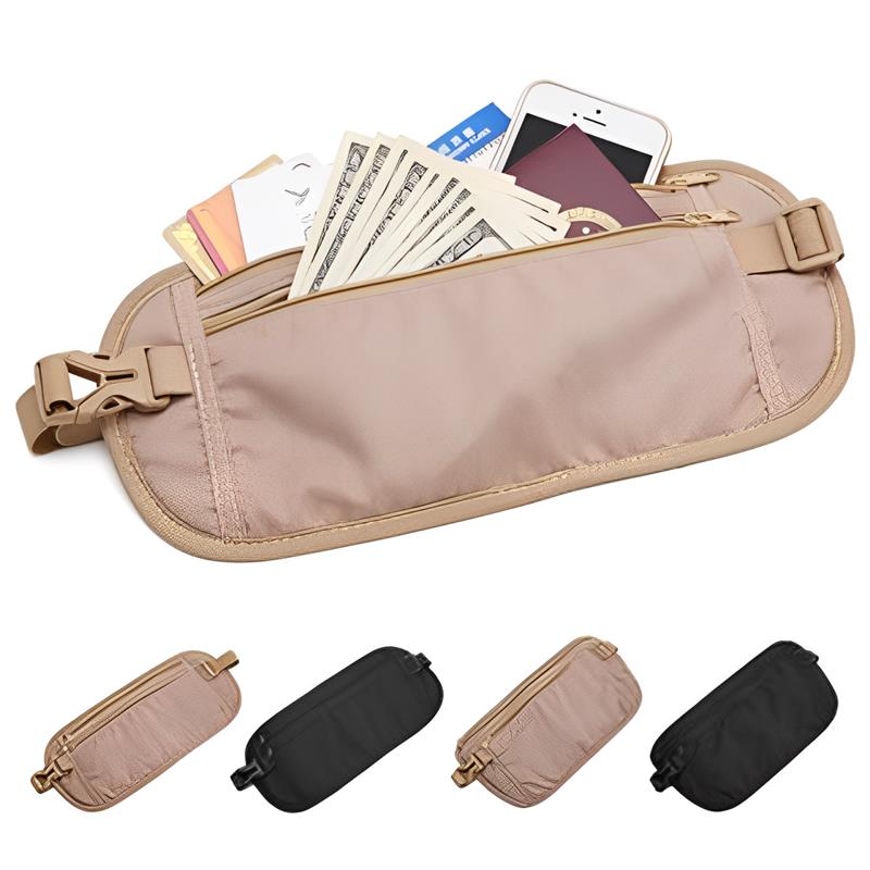 Money Belt Hidden - Hırsızlığa Karşı Gizli Bel Çantası Spor
