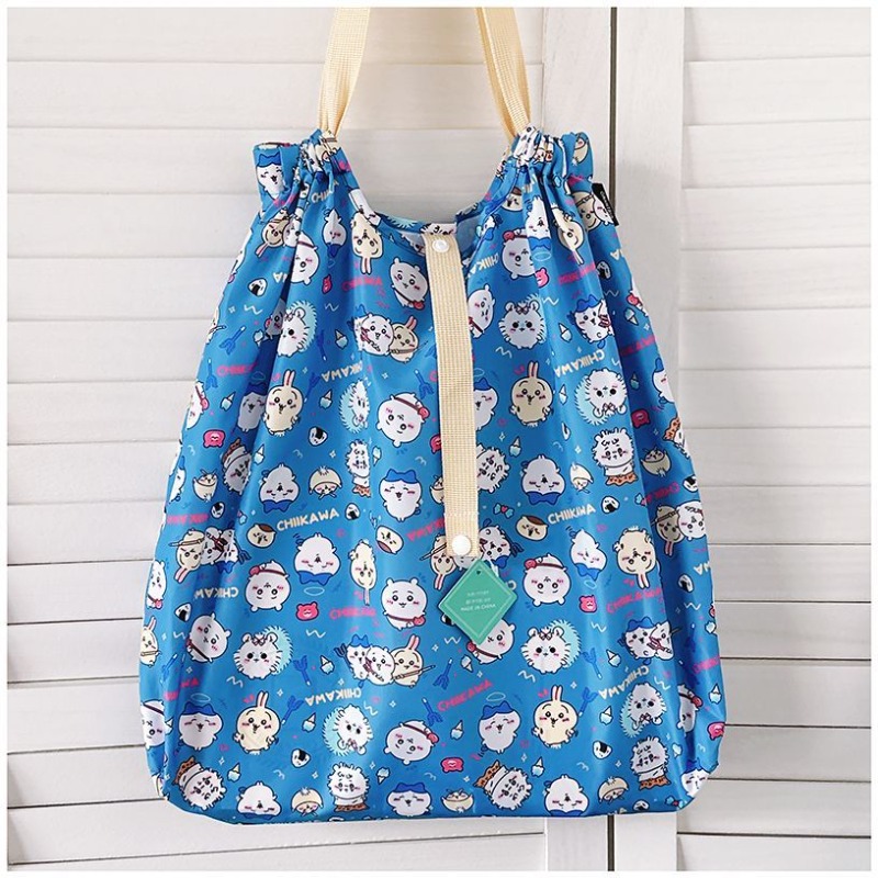 Travel Accessories For Japan Trip - Anime Chiikawa Katlanabilir Saklama Çantası İpli
