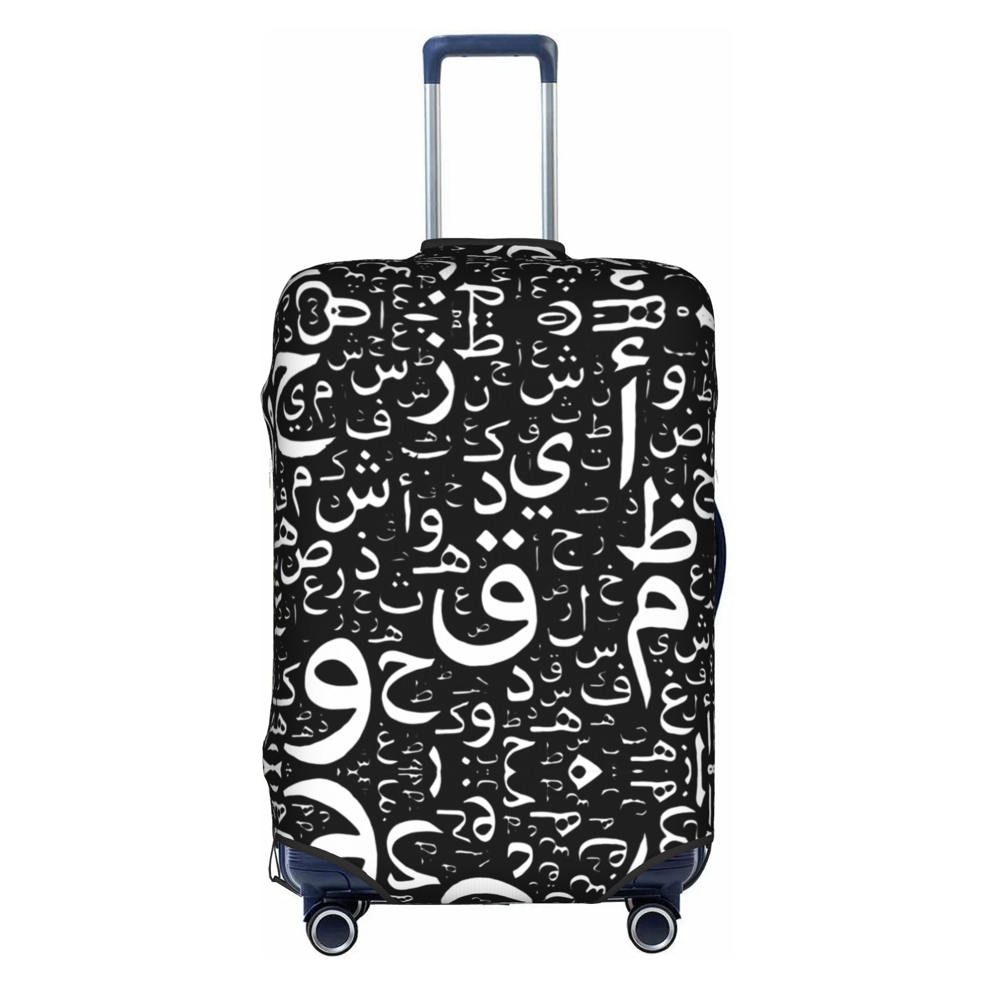 Travel Accessories Egypt - Arapça Harflerle Kaligrafi İsimli Valiz Kılıfı
