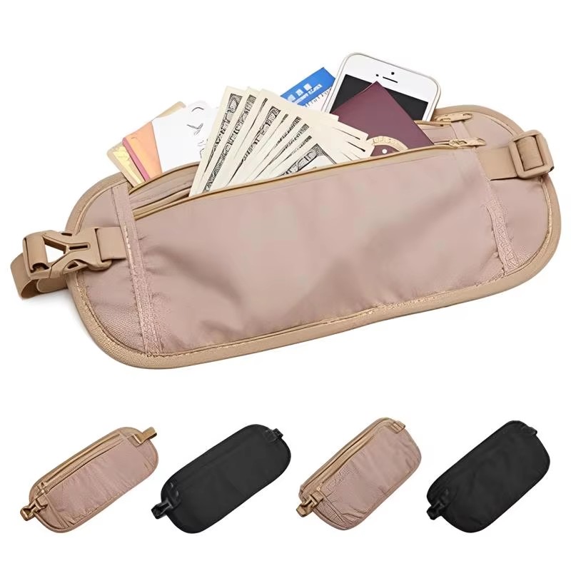 Money Belt Hidden - Spor Koşu Bel Çantası Görünmez Seyahat