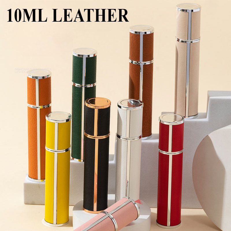 Travel Accessories Wholesale - 10 ml Deri Parfüm Şişesi Doldurulabilir