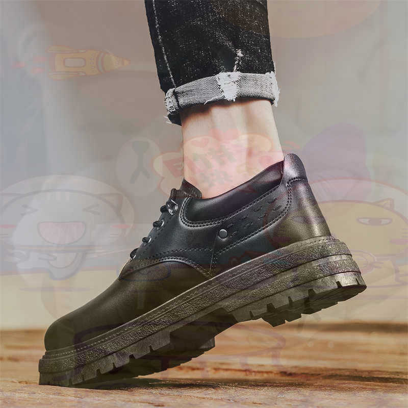 Travel Accessories For Train - Koyu Doğal Deri Moda Eğitmenler Tenis