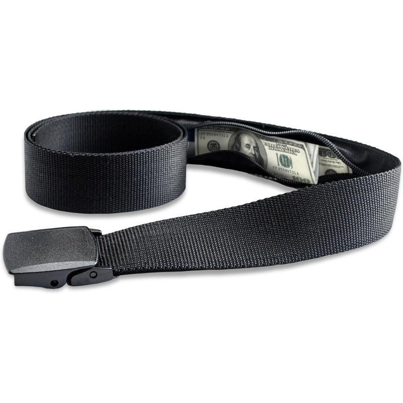 Money Belt Hidden - Gizli Cepli Seyahat Güvenlik Kemeri Ayarlanabilir