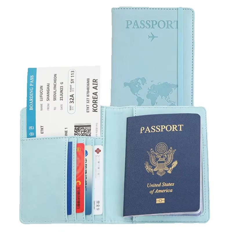 Travel Accessories Plane - Sevgilisi Dünya Haritası Pasaport Kapağı Sıcak