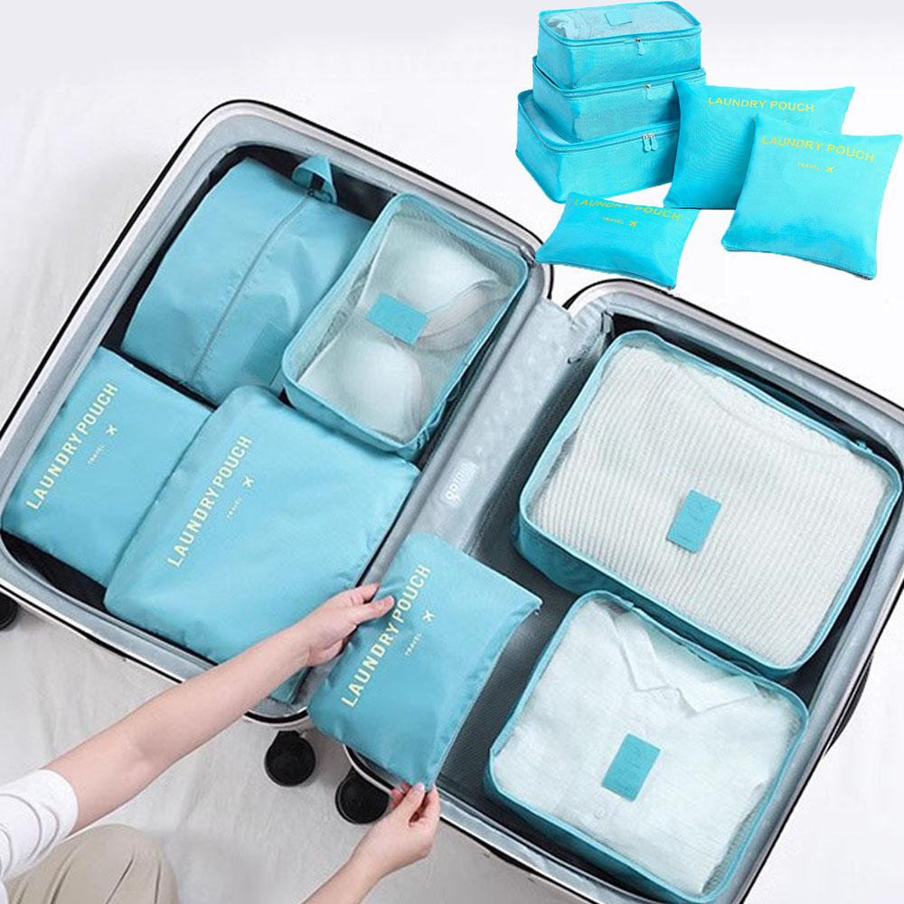 Travel Ziplock Bags - 6 Adet/takım Saklama torbaları ve çamaşır