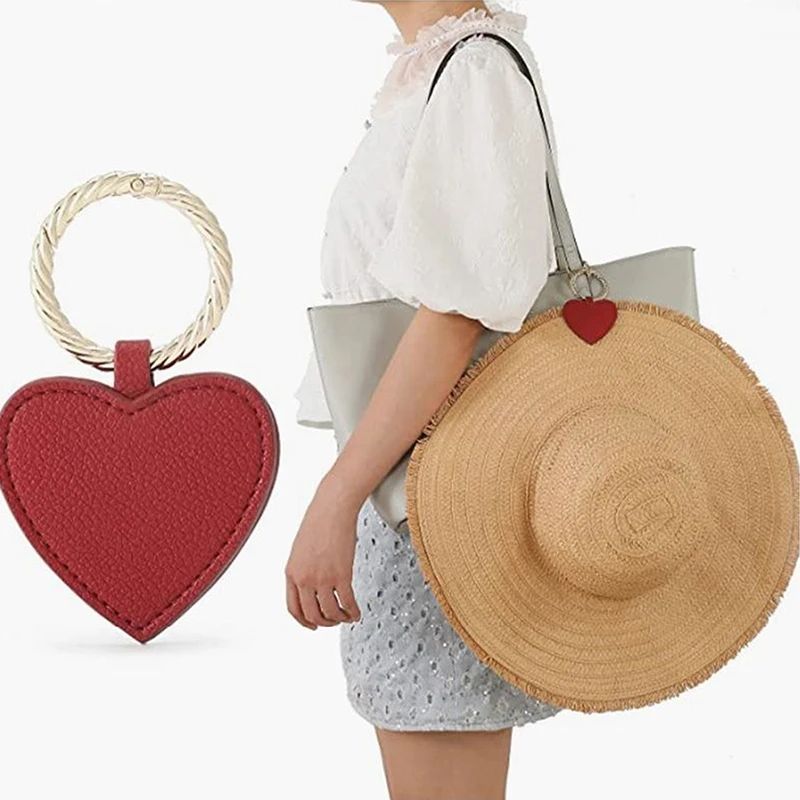 Travel Accessories Kit For Men - 1 adet manyetik şapka klipsi PU
