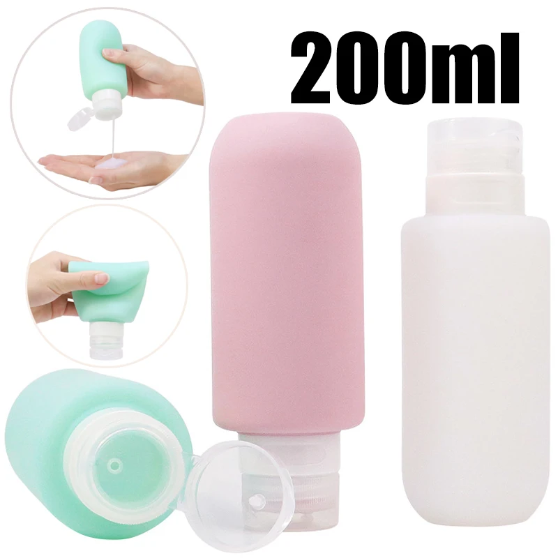 Travel Accessories Wholesale - 200 ml Silikon Şişe Doldurulabilir Şişe