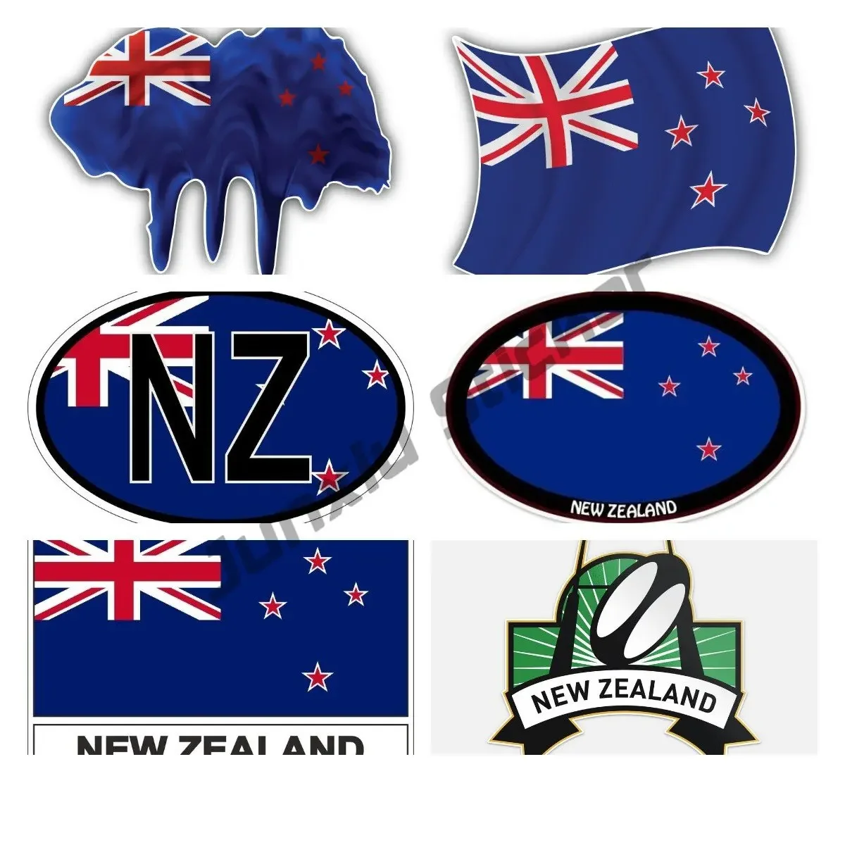 Travel Accessories Nz - Yeni Zelanda Bayrağı Vinil Çıkartması Şekillendirici