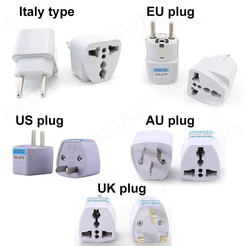 Travel Accessories Uk - Evrensel ABD/İngiltere/Avustralya/Almanya/İtalya Fiş Adaptörü ABD'den Euro