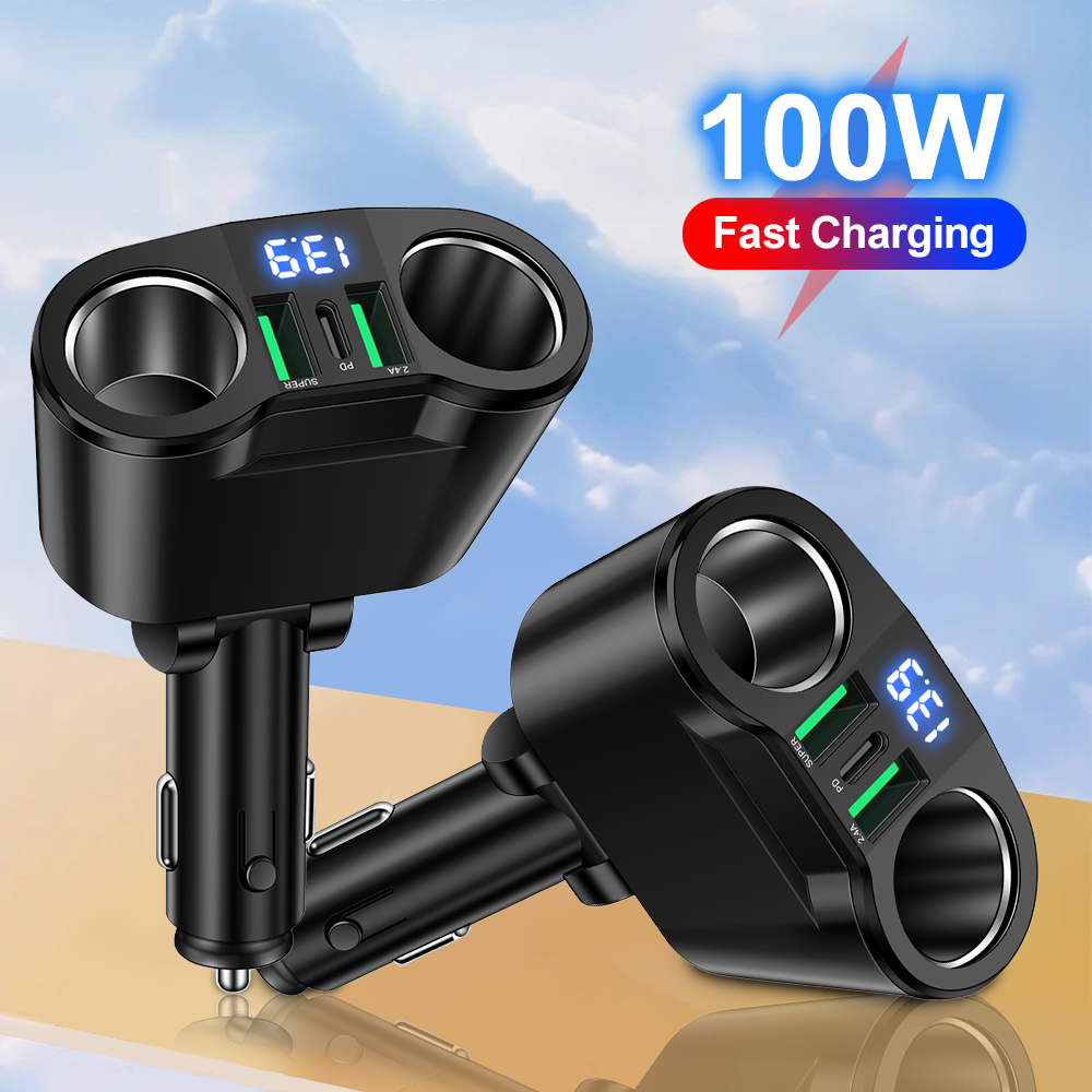 Travel Plug Type C - USB Araç Şarj Adaptörü Tip C