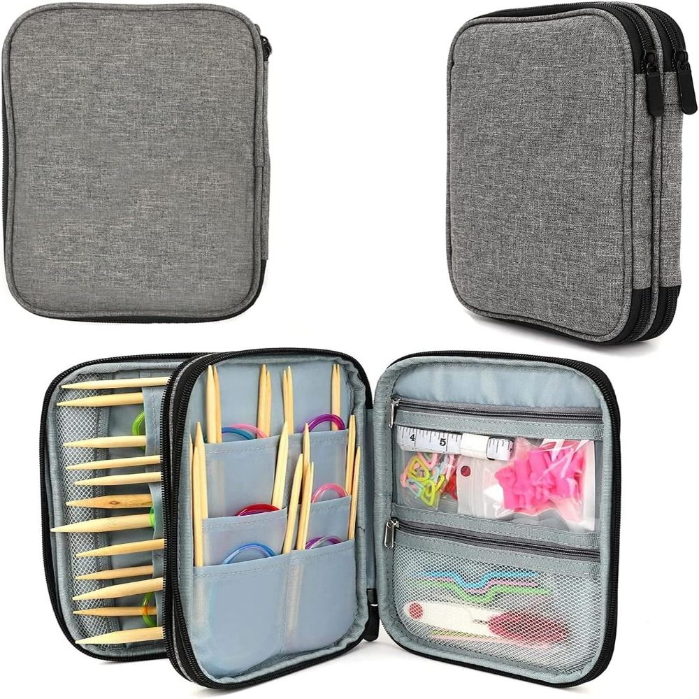 Travel Accessories To Sew - Örgü iğnesi durumda, taşınabilir tığ iğne