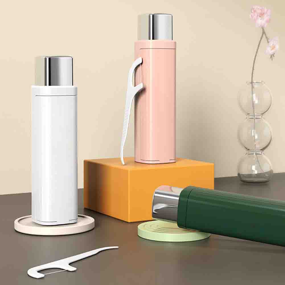 Travel Router Accessories - Taşınabilir otomatik diş ipi saklama kutusu
