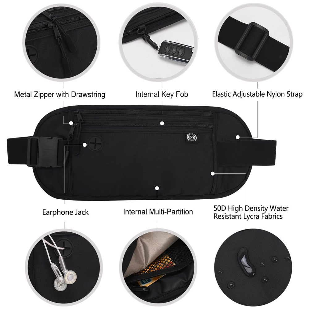 1 Adet Güvenli Seyahat Para Ke - Money Belt Hidden incelemesi ve fiyatı