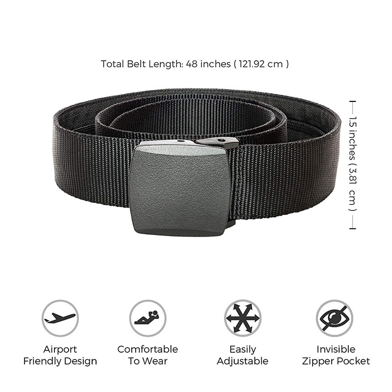 Anti-Hırsızlık Seyahat Bel Çan - Money Belt Hidden incelemesi ve fiyatı
