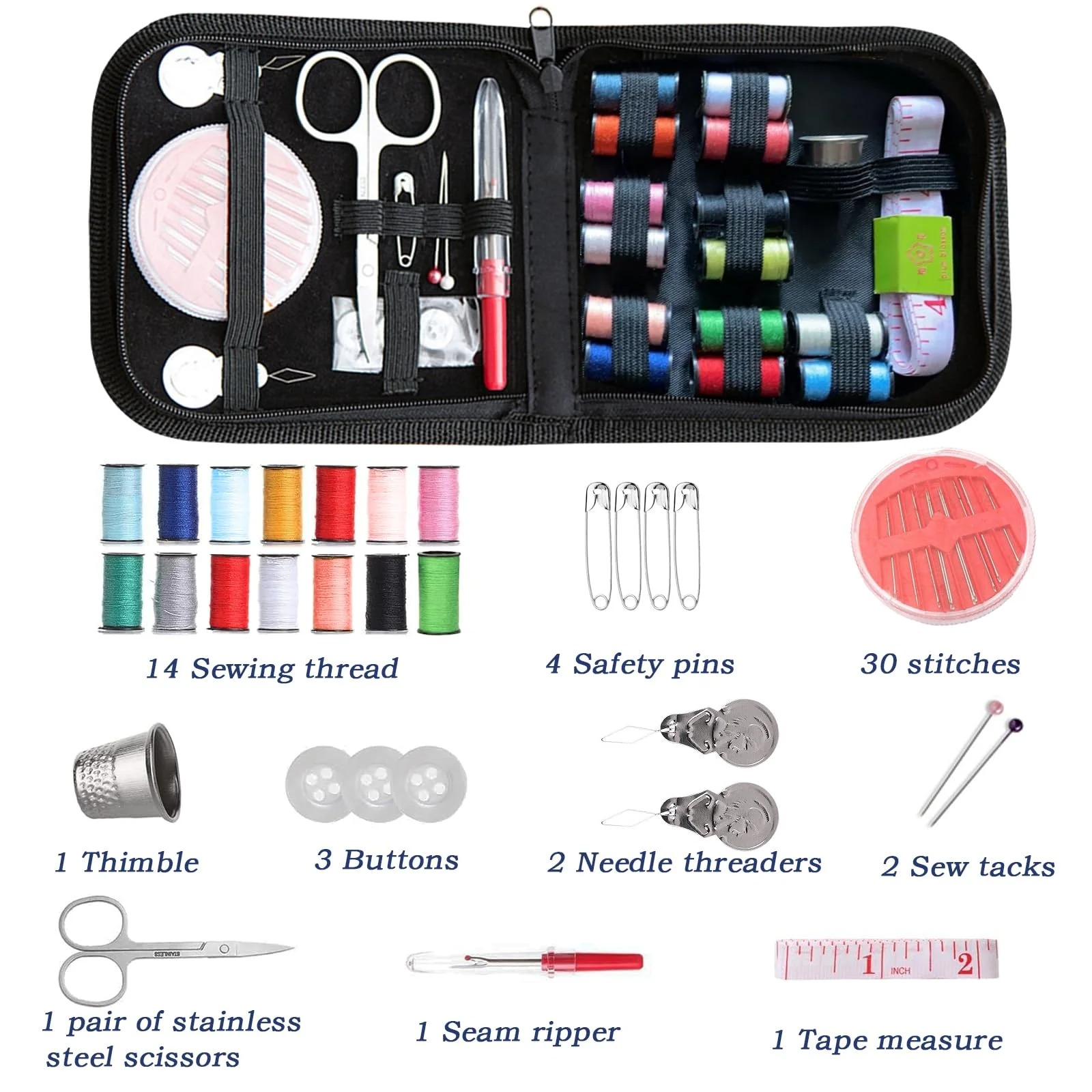 Seyahat Dikiş Seti, 59 Parçalı - Travel Accessories To Sew incelemesi ve fiyatı