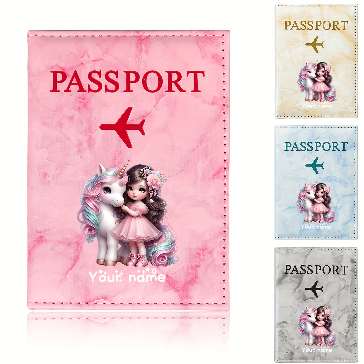 Tek Boynuzlu At Kız Desenli PU - Travel Accessories Plane incelemesi ve fiyatı