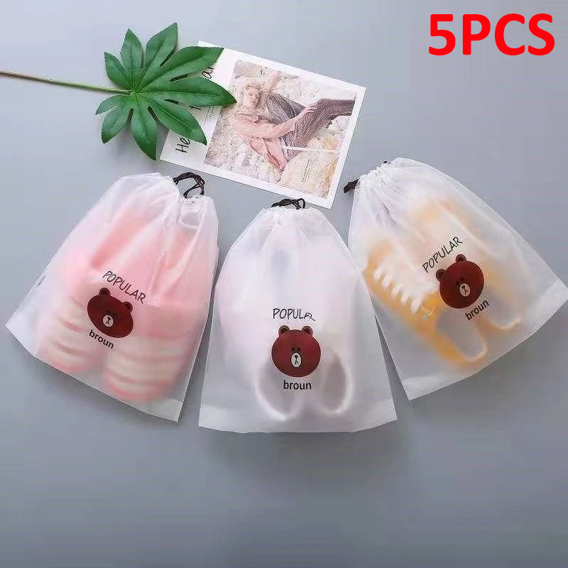 5 adet ayakkabı tozu saklama ç - Travel Ziplock Bags incelemesi ve fiyatı