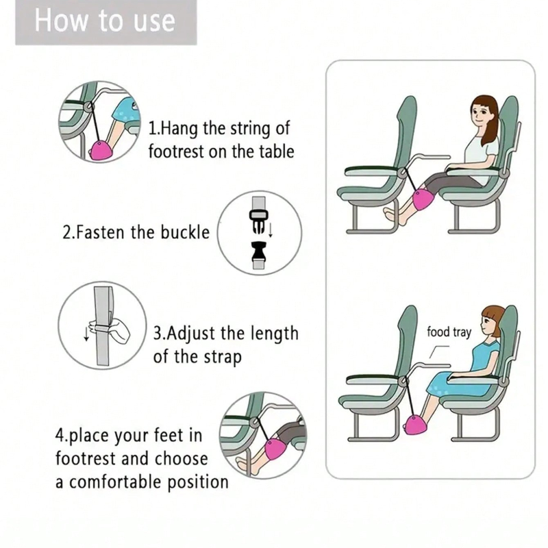 Taşınabilir Ayarlanabilir Ayak - Travel Accessories For Train incelemesi ve fiyatı