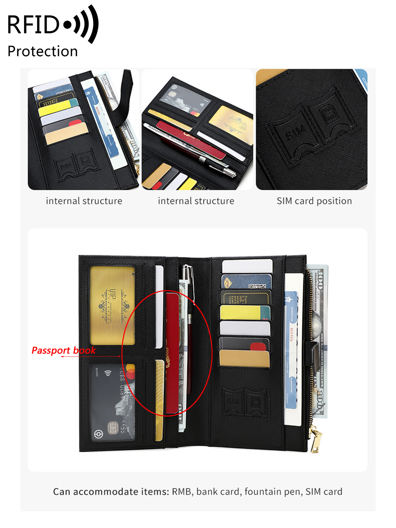 Şık PU Deri Uçak Desenli RFID  - Travel Accessories Plane incelemesi ve fiyatı