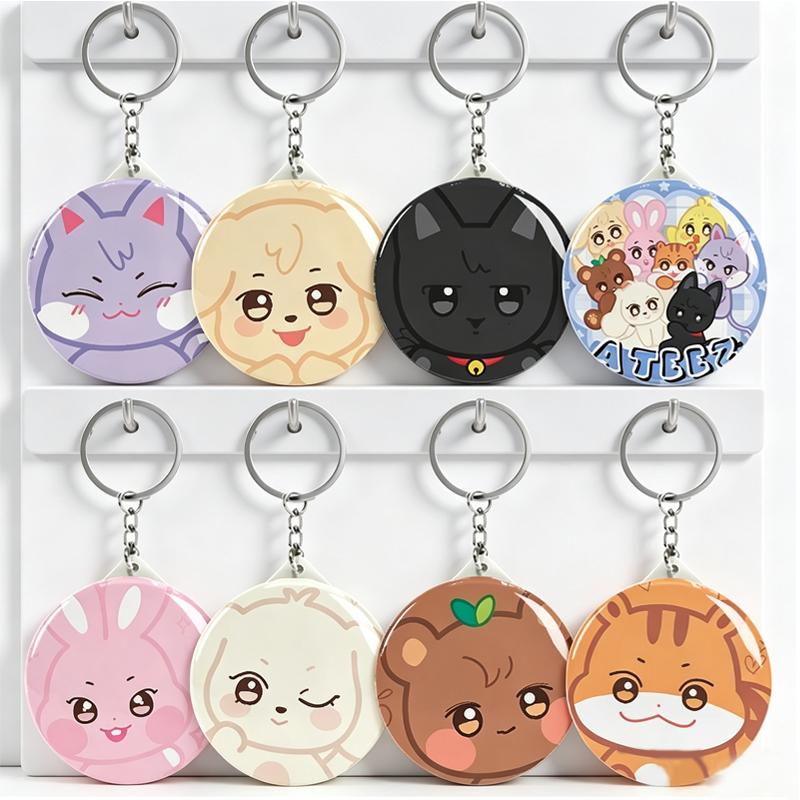 8 adet KPop ATEEZ Kompakt Anah - Travel Accessories Wholesale incelemesi ve fiyatı