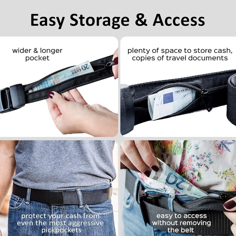 Gizli Cepli Seyahat Güvenlik K - Money Belt Hidden incelemesi ve fiyatı