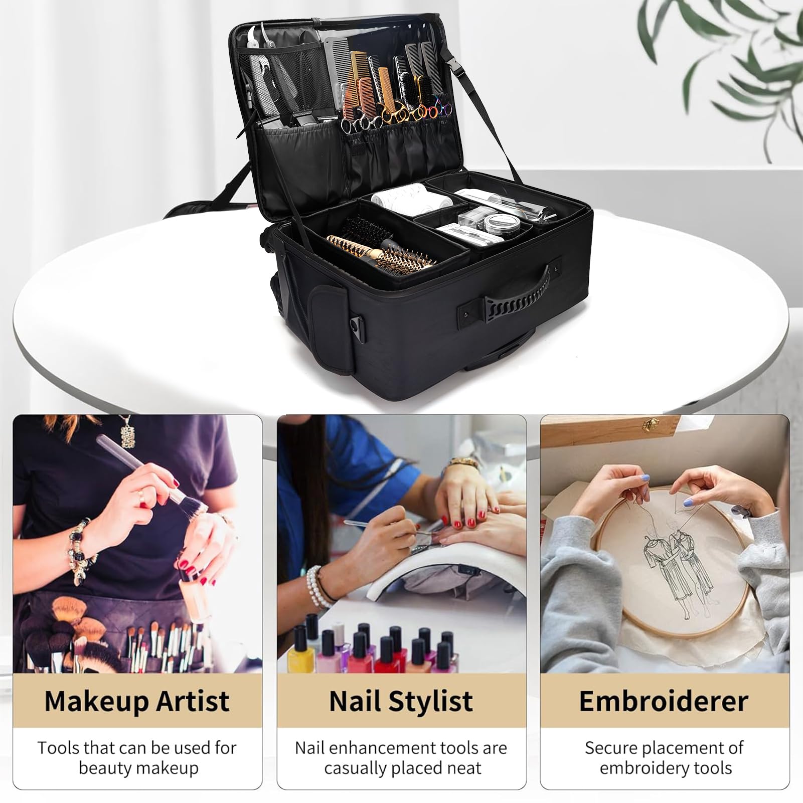 Salon için tekerlek organizatö - Travel Accessories For Train incelemesi ve fiyatı