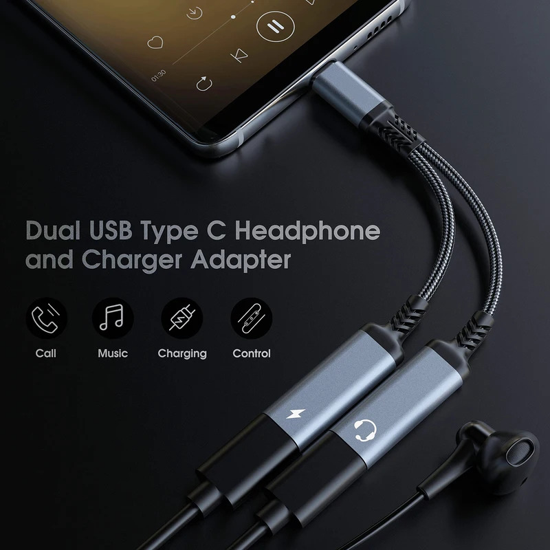 OTG 2'si 1 Arada USB C Splitte - Travel Plug Type C incelemesi ve fiyatı