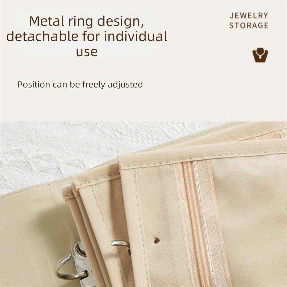 Taşınabilir Takı Saklama Kitab - Travel Jewellery & Accessories Organiser incelemesi ve fiyatı