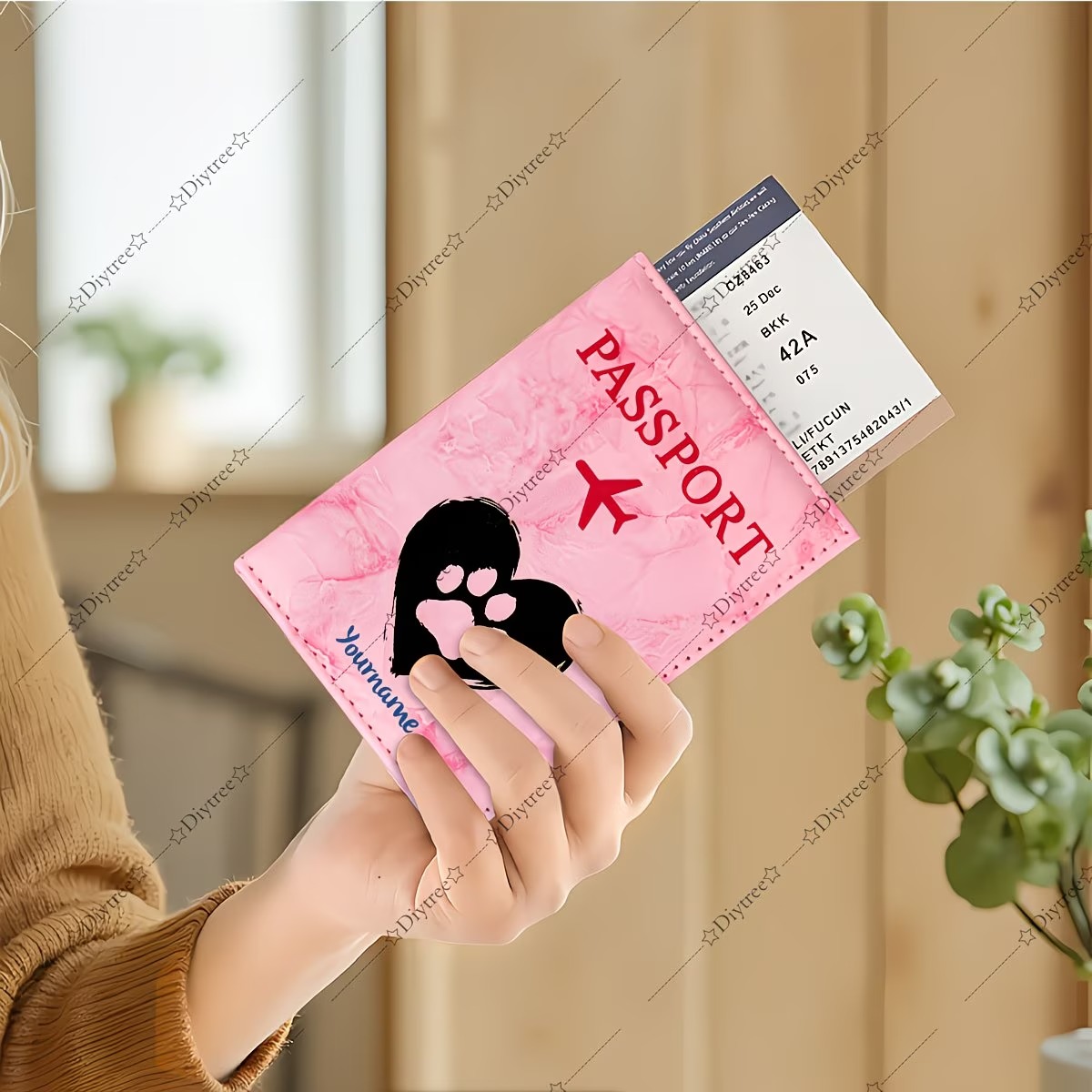 Kişiye Özel Kalp ve Pati İzi E - Travel Accessories Essentials incelemesi ve fiyatı