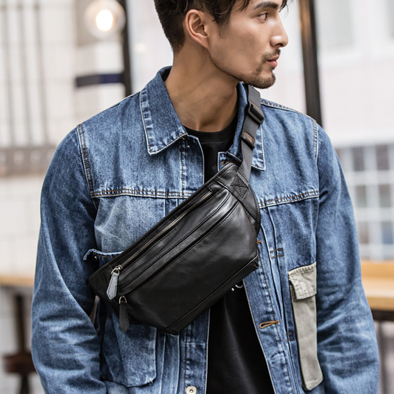 Yeni moda erkek hakiki deri be - Money Belt Hidden incelemesi ve fiyatı