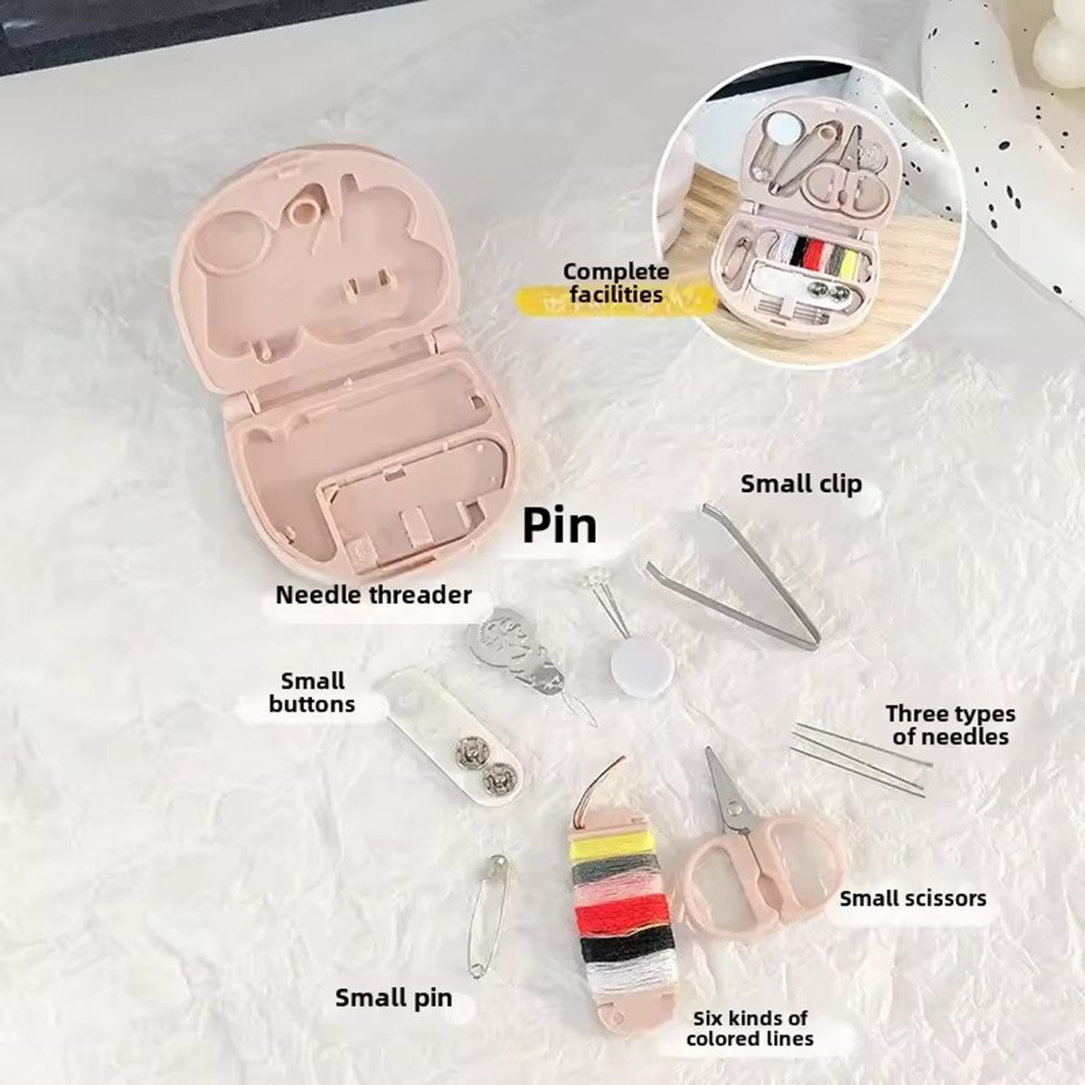 Mini Manuel Dikiş Makinesi Set - Travel Accessories To Sew incelemesi ve fiyatı