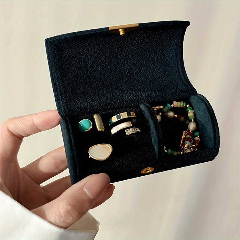 Kadınlar için Lüks Kadife Müce - Travel Jewellery & Accessories Organiser incelemesi ve fiyatı
