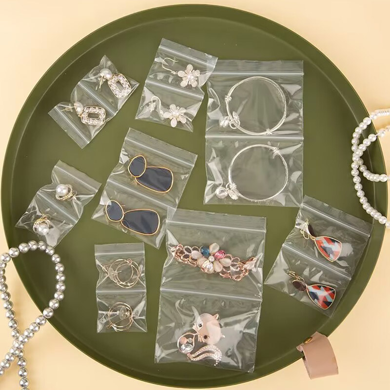 500 adet Şeffaf Çift Cep Kilit - Travel Ziplock Bags incelemesi ve fiyatı