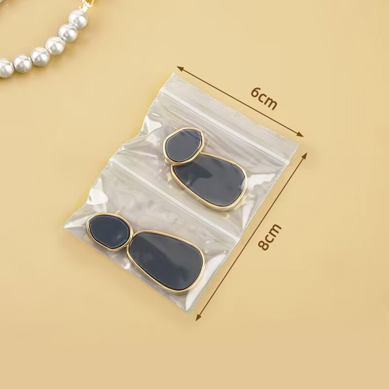 500 adet Şeffaf Çift Cep Kilit - Travel Ziplock Bags incelemesi ve fiyatı
