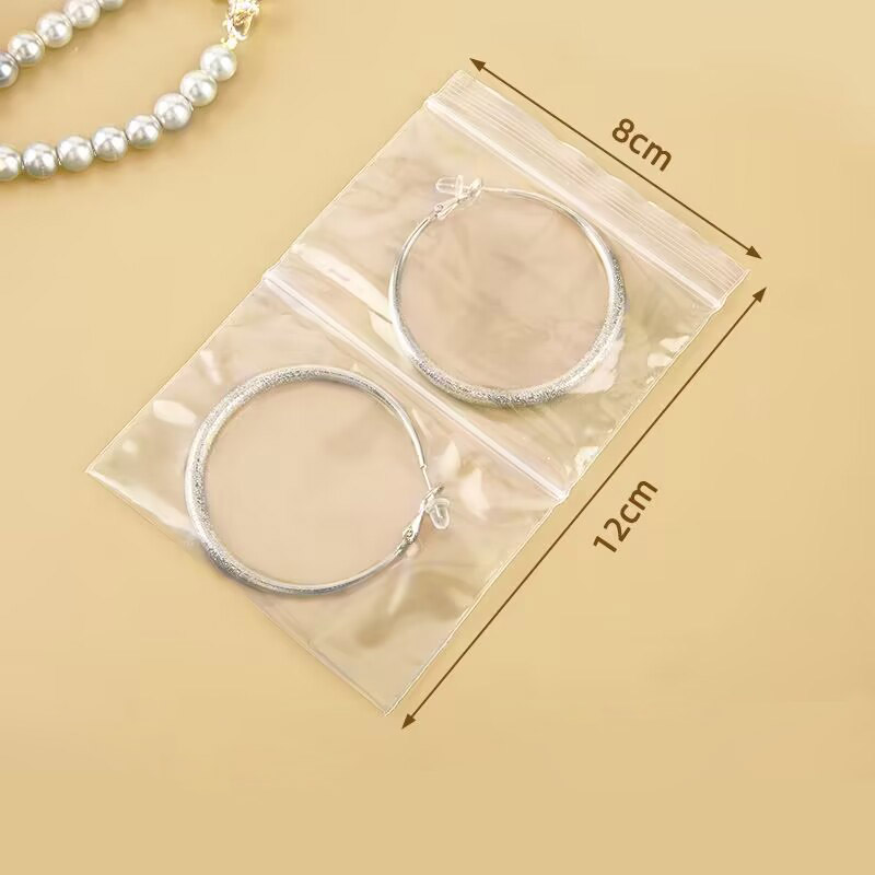 500 adet Şeffaf Çift Cep Kilit - Travel Ziplock Bags incelemesi ve fiyatı